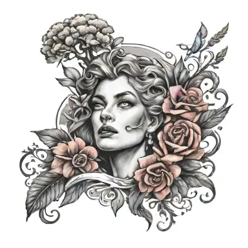 diana  tattoo design idea