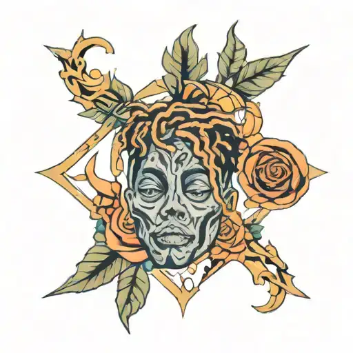 999 juice wrld tattoo design idea