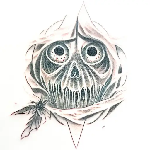 scarecrow tattoo design idea