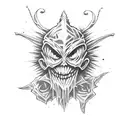 scarecrow Devil tattoo design idea