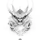 romanian warior tattoo design idea