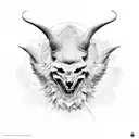 romanian warior tattoo design idea