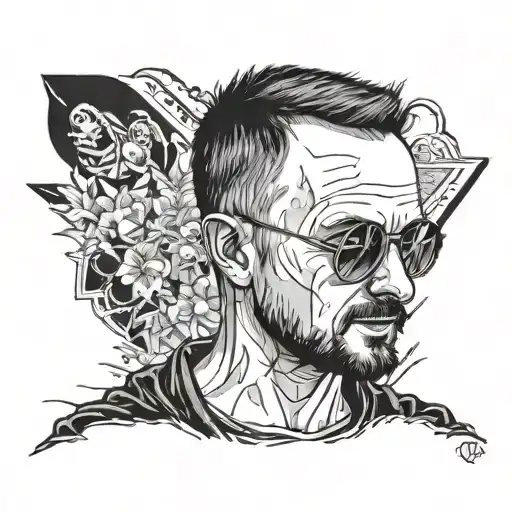 jesse pinkman   tattoo design idea