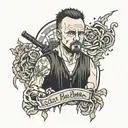 jesse pinkman   tattoo design idea
