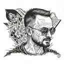 jesse pinkman   tattoo design idea