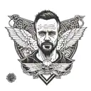 jesse pinkman   tattoo design idea