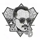 jesse pinkman   tattoo design idea