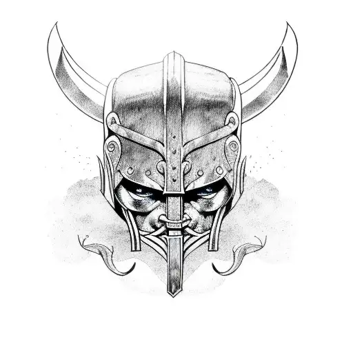 vikings thor odin boat raven valhalla tattoo design idea