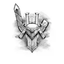 vikings thor odin boat raven valhalla tattoo design idea