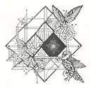 Friends Forever tattoo design idea