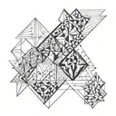 Friends Forever tattoo design idea