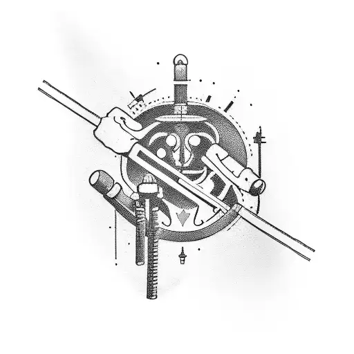 Bicep tattoo design idea