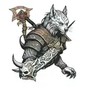 witcher 3 tattoo design idea