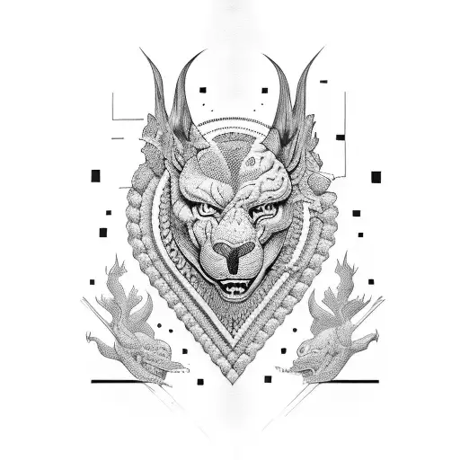 New York, Florida, Virginia tattoo design idea