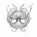 uroboros eel tattoo design idea