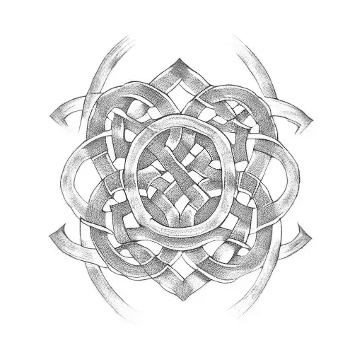 Celtic Knot tattoo design idea
