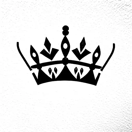 Queen's Crown tattoo design idea