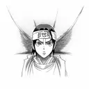 Itachi Uchiha tattoo design idea