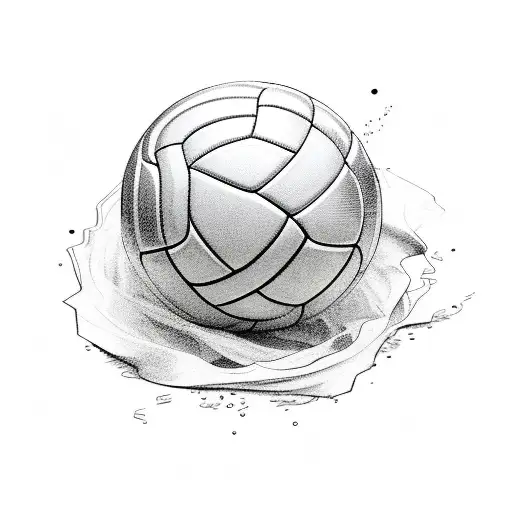 Abstract Vector Illustration Black White Volleyball Stock Vector (Royalty  Free) 641492056 | Shutterstock