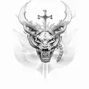 I can do all things through Christ who strengthens me. tattoo design idea