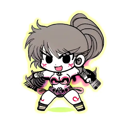 Western tattoo design idea