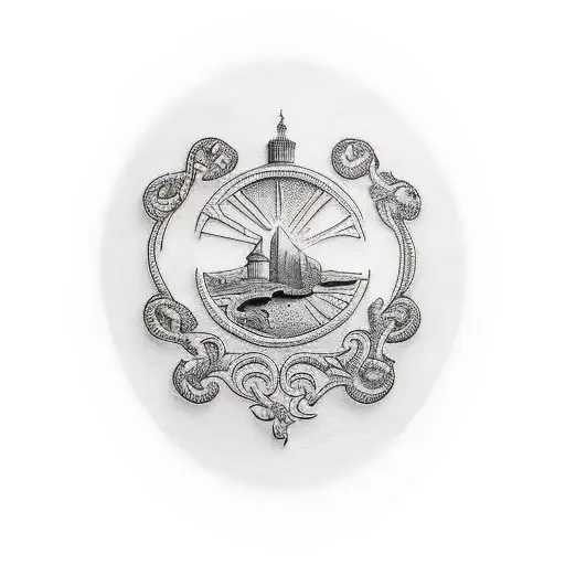 italy tattoo design idea