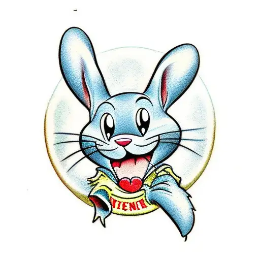 tom and jerry tattoo design idea