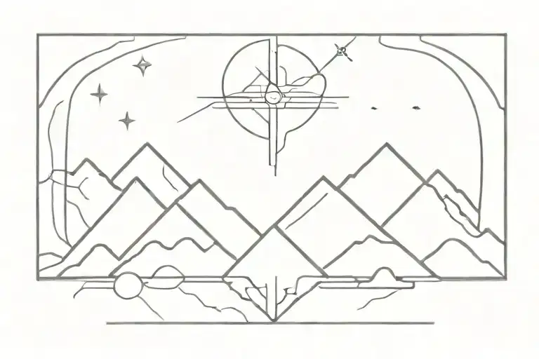 4.15.24. Ascension. tattoo design idea