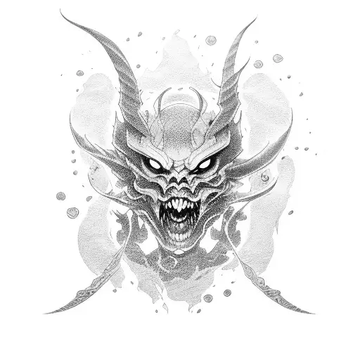 A shinobu demon slayer  tattoo design idea