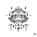 Dhoni namd within 7 number  tattoo design idea