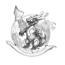 charizard tattoo design idea