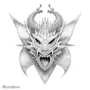 Meliodas dragon tattoo tattoo design idea