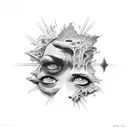 creation of adam tattoo design idea