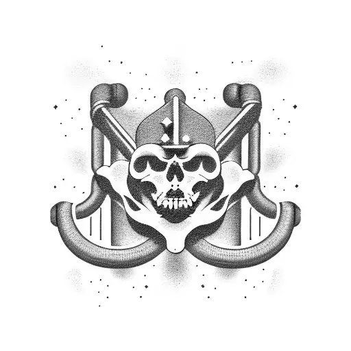 roller coaster heaven hell tattoo design idea