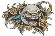 cry me a river tattoo design idea