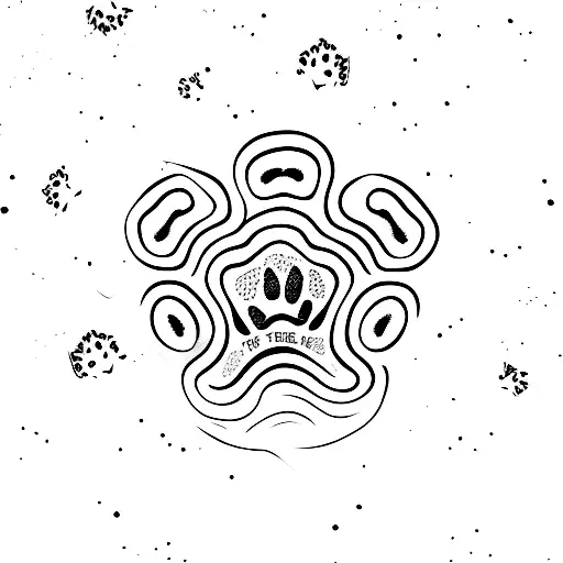 Cat paw print with the name pancake for an inner wrist tattoo  tattoo design idea