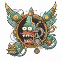 Futurama tattoo design idea