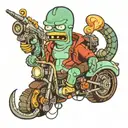 Futurama tattoo design idea