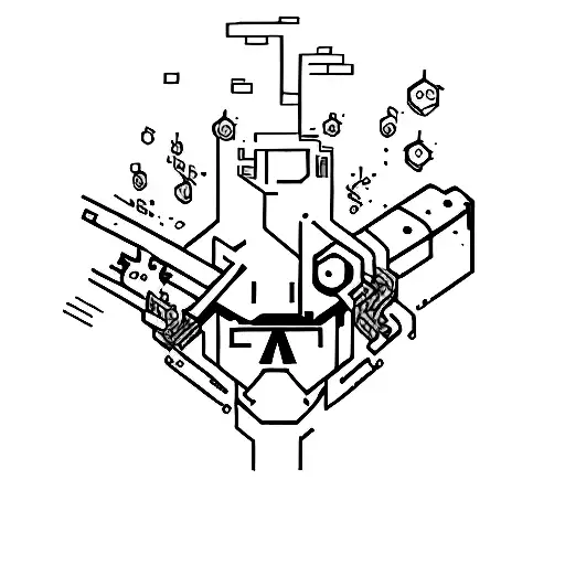 hacker tattoo design idea