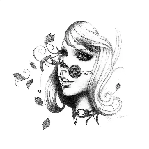 enchanted Taylor swift tattoo design idea