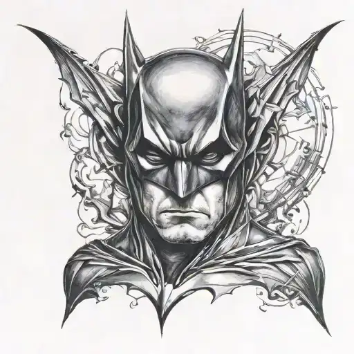 Batman tattoo design idea