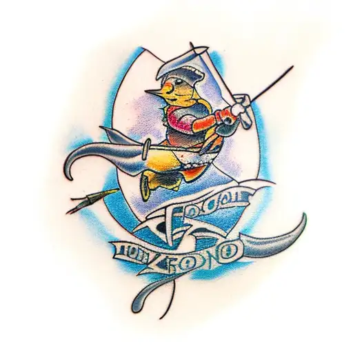 robin hood tattoo design idea