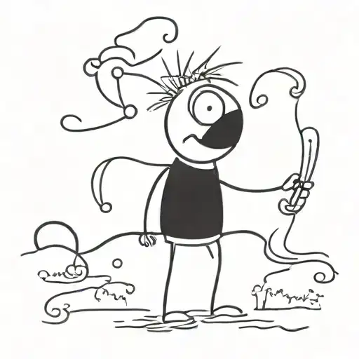 funny tattoo design idea