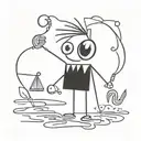 funny tattoo design idea