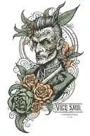 come see vice caesar tattoo design idea