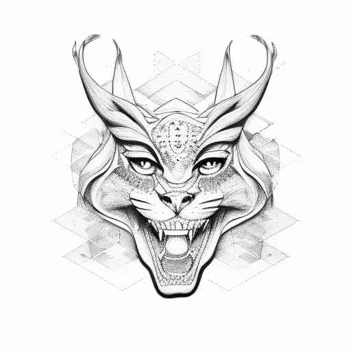 bisexual man who loves dance and singing  tattoo design idea