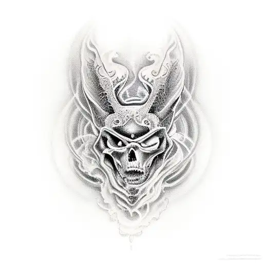 mysterious but dangerous tattoo tattoo design idea