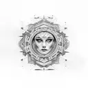 sights from NYC, Paris, Dublin; Florence tattoo design idea