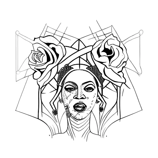 beyonce tattoo design idea
