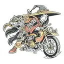 Megumin tattoo design idea